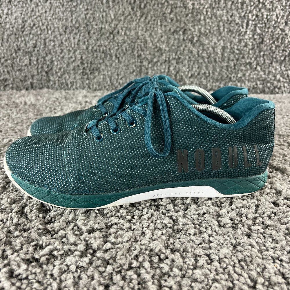 NOBULL Weightlifting Trainer Gym Shoes Mens 12 Blue Low Top